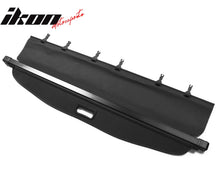 Load image into Gallery viewer, 2014-2018 Subaru Forester 4DR Black Rear Cargo Cover PVC Aluminum Rod