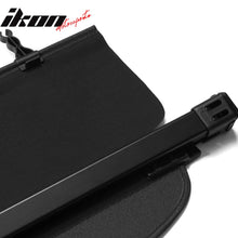 Load image into Gallery viewer, 2014-2018 Subaru Forester 4DR Black Rear Cargo Cover PVC Aluminum Rod