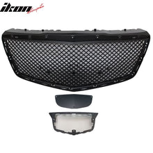 Load image into Gallery viewer, 2014-2019 Cadillac CTS B Style Black Front Bumper Hood Grille ABS