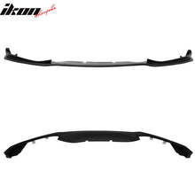 Load image into Gallery viewer, 2014-2020 BMW F32 F33 F36 E Style Unpainted Black Front Bumper Lip PU