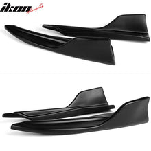 Load image into Gallery viewer, 2014-2020 Lexus IS AR Style Matte Black Rear Bumper Lip Apron PP 2PC