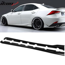 Load image into Gallery viewer, 2014-2020 Lexus IS250 IS300 IS350 Side Skirts AR Style Matte Black PP