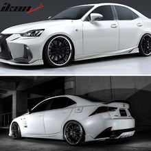 Load image into Gallery viewer, 2014-2020 Lexus IS250 IS300 IS350 Side Skirts AR Style Matte Black PP