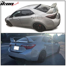 Load image into Gallery viewer, 2014-2021 Toyota Corolla E170 Sedan Gloss Black Rear Spoiler Wing Lip
