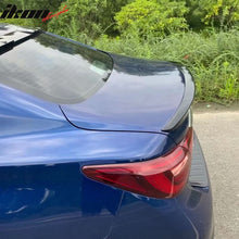 Load image into Gallery viewer, 2014-2024 Infiniti Q50 OEM Style Carbon Fiber Print Rear Spoiler Wing