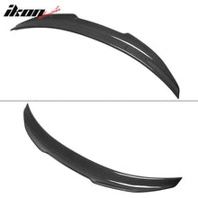 Load image into Gallery viewer, 2014-24 Infiniti Q50 PSM Style Carbon Fiber Rear Spoiler Wing Lip Wing