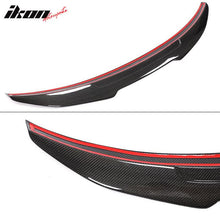Load image into Gallery viewer, 2014-24 Infiniti Q50 PSM Style Carbon Fiber Rear Spoiler Wing Lip Wing