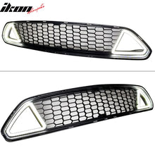 Load image into Gallery viewer, 2015-2017 Ford Mustang Unpainted Front Hood Upper Grille w/ LED Lights