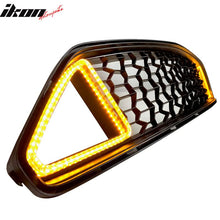 Load image into Gallery viewer, 2015-2017 Ford Mustang Unpainted Front Hood Upper Grille w/ LED Lights