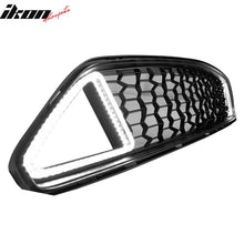 Load image into Gallery viewer, 2015-2017 Ford Mustang Unpainted Front Hood Upper Grille w/ LED Lights