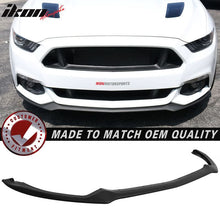 Load image into Gallery viewer, 2015-2017 Ford Mustang V6 GT OEM Style Front Bumper Lip Spoiler PU