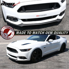 Load image into Gallery viewer, 2015-2017 Ford Mustang V6 GT OEM Style Front Bumper Lip Spoiler PU