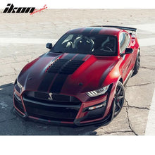 Load image into Gallery viewer, 2015-2017 Ford Mustang Hood GT500 Style Black Car Hood Cover Aluminum