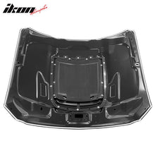 Load image into Gallery viewer, 2015-2017 Ford Mustang Hood GT500 Style Black Car Hood Cover Aluminum