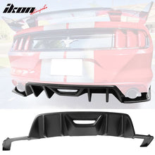 Load image into Gallery viewer, 2015-2017 Ford Mustang Rear Diffuser Bumper Lip HN Style Matte Black P