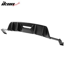 Load image into Gallery viewer, 2015-2017 Ford Mustang Rear Diffuser Bumper Lip HN Style Matte Black P