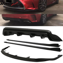 Load image into Gallery viewer, 2015-2017 Lexus RC300 RC350 F-Sport Silkblaze Full Lip Kit Conversion