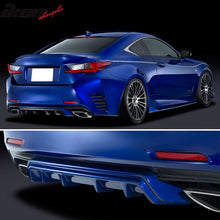 Load image into Gallery viewer, 2015-2017 Lexus RC300 350 F-Sport Silkblaze Type Unpainted Diffuser PP