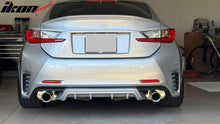 Load image into Gallery viewer, 2015-2017 Lexus RC300 350 F-Sport Silkblaze Type Unpainted Diffuser PP