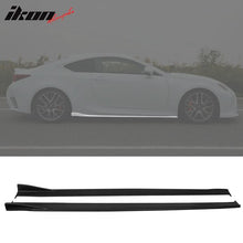 Load image into Gallery viewer, 2015-2017 Lexus RC350 RC300 F Sport Silkblaze Style Side Skirt PP