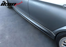 Load image into Gallery viewer, 2015-2018 BMW F80 M3 Side Skirts Extention MT Style PU Unpainted Black