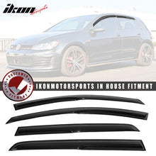Load image into Gallery viewer, 2015-2019 Volkswagen VW Golf MK7 Window Visor Mugen Style Smoke Tinted