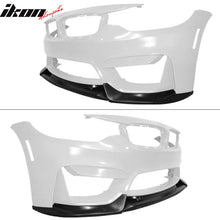 Load image into Gallery viewer, 2015-2020 BMW F80 M3 F82 F83 M4 VRS Black Front Lip SplitterSpoiler PU