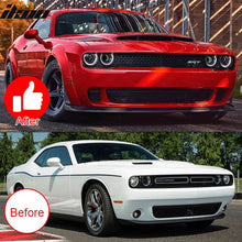 Load image into Gallery viewer, 2015-2023 Dodge Challenger Front Full Bumper &amp; Lip + Fender Flares PP
