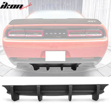 Load image into Gallery viewer, 2015-2023 Dodge Challenger Unpainted Rear Bumper Lip Diffuser 4 Fin PP