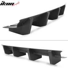 Load image into Gallery viewer, 2015-2023 Dodge Challenger Unpainted Rear Bumper Lip Diffuser 4 Fin PP
