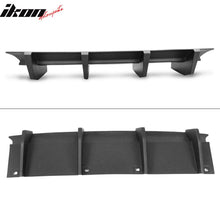 Load image into Gallery viewer, 2015-2023 Dodge Challenger Unpainted Rear Bumper Lip Diffuser 4 Fin PP