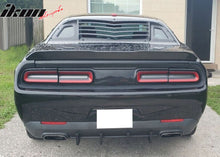 Load image into Gallery viewer, 2015-2023 Dodge Challenger Unpainted Rear Bumper Lip Diffuser 4 Fin PP