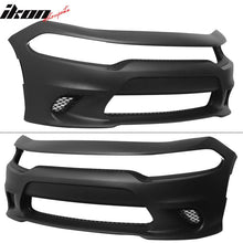 Load image into Gallery viewer, 2015-2023 Dodge Charger Front Bumper Fascia + Updated 2019 Grilles