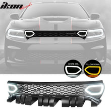 Load image into Gallery viewer, 2015-2023 Charger SRT Scat Pack Upper Car Grille With LED Lights PP