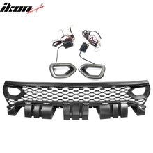 Load image into Gallery viewer, 2015-2023 Charger SRT Scat Pack Upper Car Grille With LED Lights PP