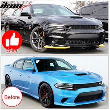 Load image into Gallery viewer, 2015-2023 Dodge Charger Grill Unpainted Black Front Upper Car Grille