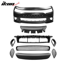 Load image into Gallery viewer, 2015-2023 Dodge Charger 15 SRT Hellcat Front Bumper Conversion Kit PP