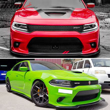 Load image into Gallery viewer, 2015-2023 Dodge Charger SRT IKON Style Front Lip Splitter Spoiler PU