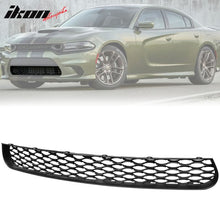 Load image into Gallery viewer, 2015-2023 Dodge Charger SRT Scat Pack Black Front Lower Grille PP