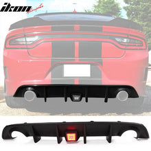 Load image into Gallery viewer, 2015-2023 Dodge Charger Rear Bumper Diffuser w/ LED Brake Light Lamp