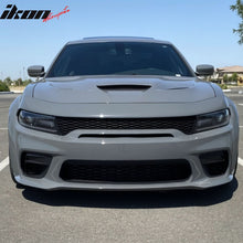 Load image into Gallery viewer, 2015-2023 Dodge Charger IKON Matte Black Rear Bumper Cover Diffuer PP