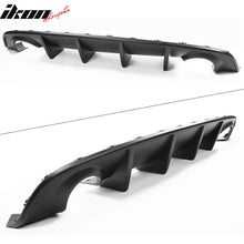 Load image into Gallery viewer, 2015-2023 Dodge Charger SRT Rear Diffuser OEM Style Matte Black PP