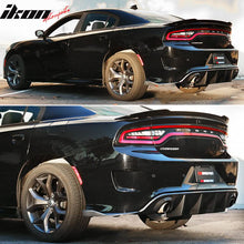 Load image into Gallery viewer, 2015-2023 Dodge Charger V2 Style CF Print Rear Bumper Lip Side Apron