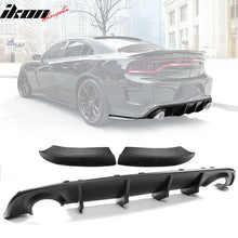 Load image into Gallery viewer, 2015-2023 Dodge Charger Rear Bumper Diffuser &amp; Side Aprons