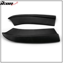 Load image into Gallery viewer, 2015-2023 Dodge Charger Matte Black Rear Bumper Lip Aprons Pair PP