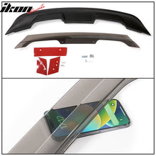Load image into Gallery viewer, 2015-2023 Ford Mustang GT500 Matte Black Trunk Spoiler Gurney Flap ABS