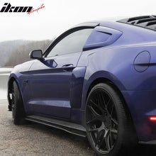 Load image into Gallery viewer, 2015-2024 Ford Mustang Coupe Window Visors Slim Smoke Tinted  Acrylic