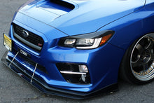 Load image into Gallery viewer, Subaru WRX/STI Carbon Fiber Wind Splitter w/ Rods 2015-2017 (OEM Lip)