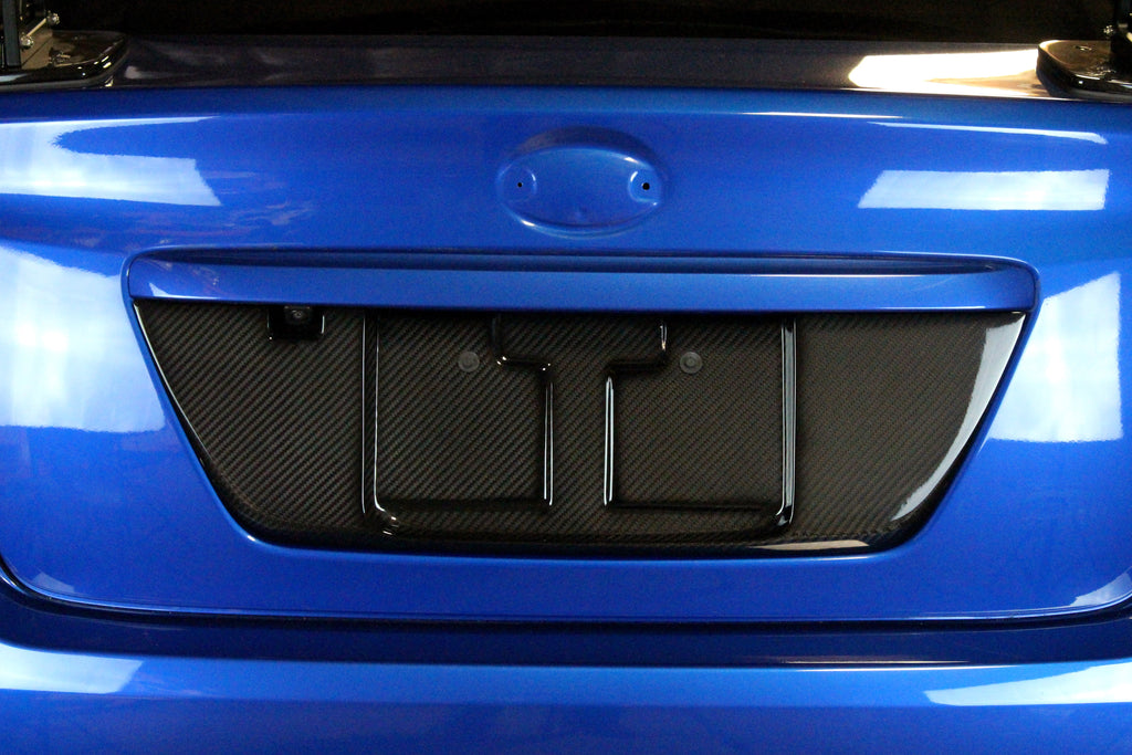 APR Subaru WRX | STI Sedan Carbon Fiber License Plate Frame 2015-2021