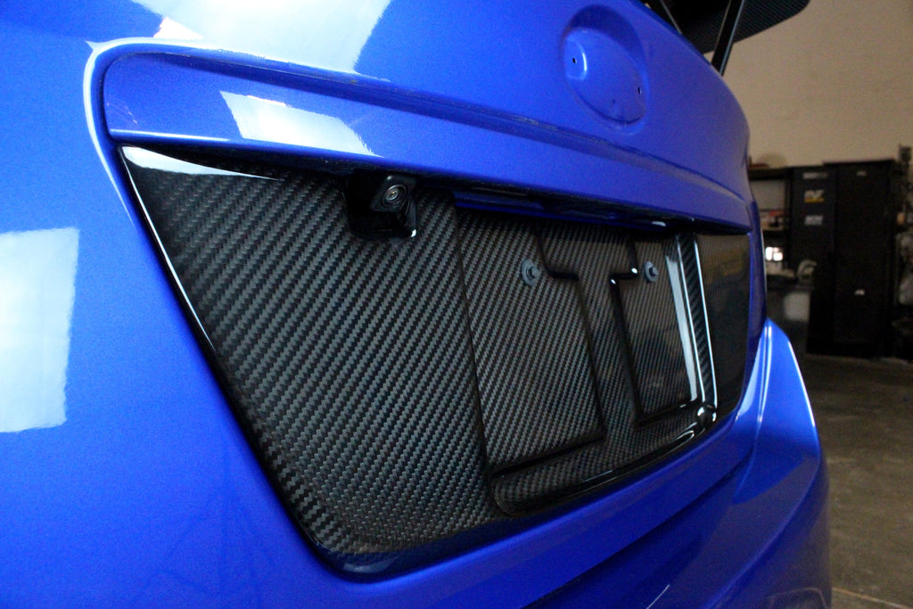 APR Subaru WRX | STI Sedan Carbon Fiber License Plate Frame 2015-2021